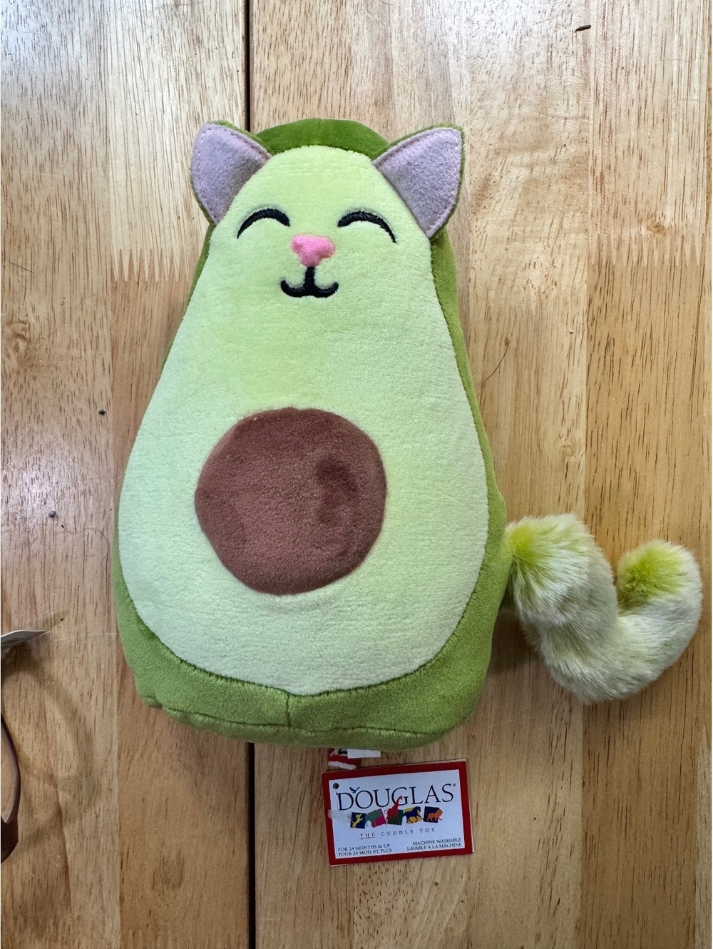 Douglas Cuddle Toy Avocado Cat Plush